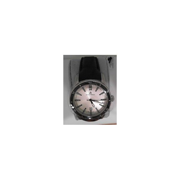 Vandenbergs Black Leather Watch Vandenbergs Fine Jewellery Winnipeg, MB