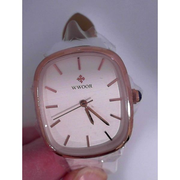 Rose White Strap Watch  Vandenbergs Fine Jewellery Winnipeg, MB
