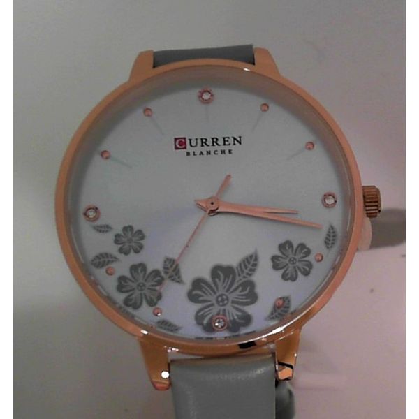 Rose & Light Blue Floral Watch Vandenbergs Fine Jewellery Winnipeg, MB