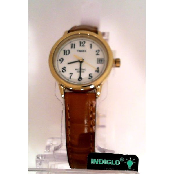 Timex Easy Reader Brown Leather Strap Watch Vandenbergs Fine Jewellery Winnipeg, MB