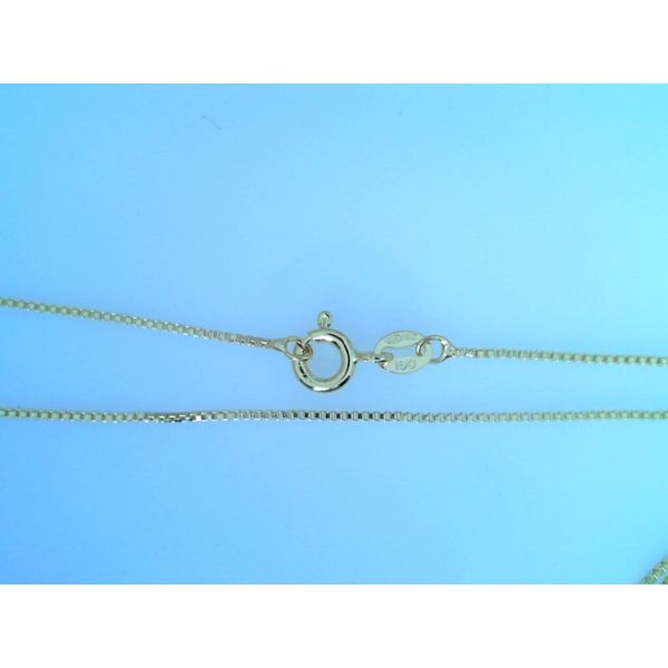 20" Gold Plated Box Chain Vandenbergs Fine Jewellery Winnipeg, MB