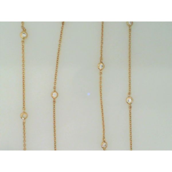 36" CZ Station Necklace Vandenbergs Fine Jewellery Winnipeg, MB