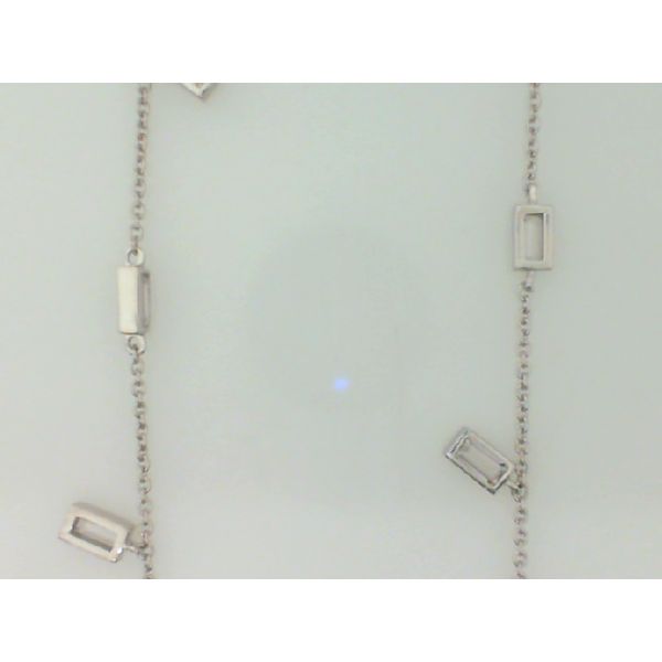 16" Baguette CZ Station Necklace  Vandenbergs Fine Jewellery Winnipeg, MB