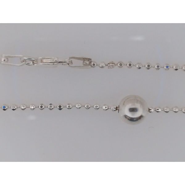 Sterling Silver Ball Bead Necklace Vandenbergs Fine Jewellery Winnipeg, MB
