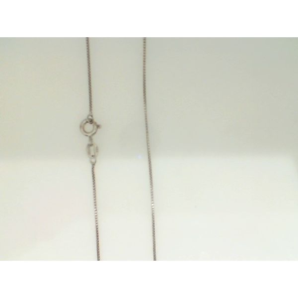 16" Sterling Silver Box Chain Vandenbergs Fine Jewellery Winnipeg, MB