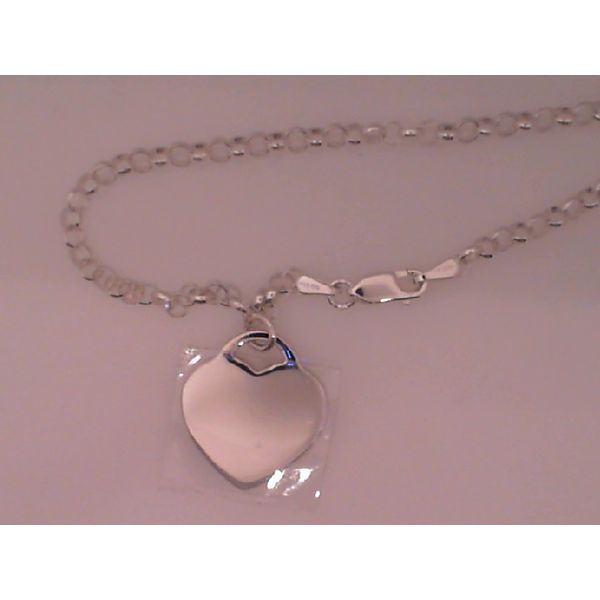 Sterling Silver Heart Charm Bracelet Vandenbergs Fine Jewellery Winnipeg, MB
