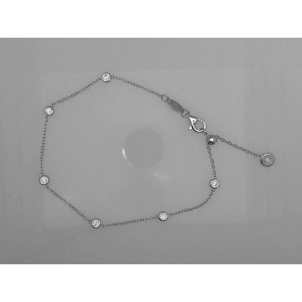 Platinum Bonded Station Bracelet Vandenbergs Fine Jewellery Winnipeg, MB