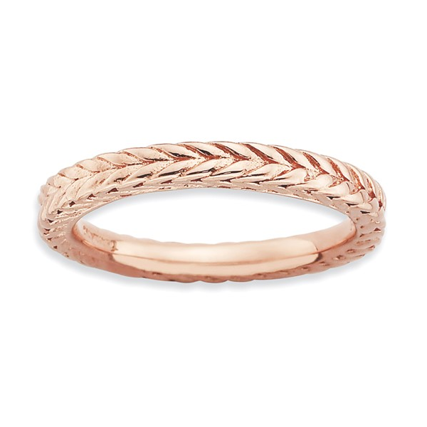 Stackable Rose Plated Band Vandenbergs Fine Jewellery Winnipeg, MB