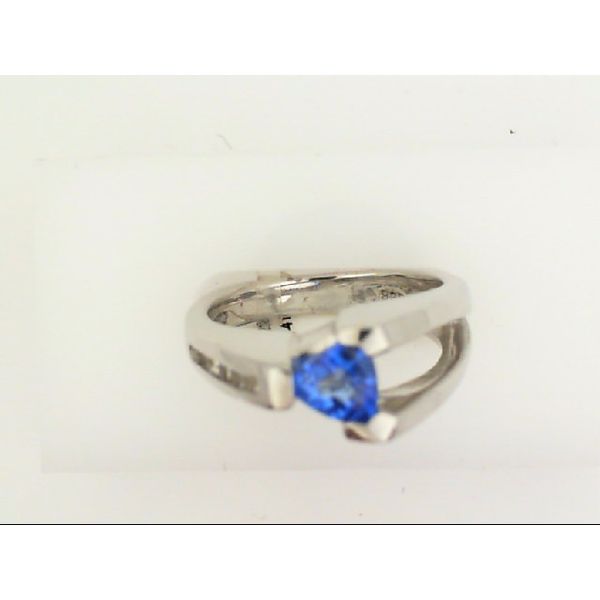 Sterling Silver Blue Topaz & White Sapphire Ring Vandenbergs Fine Jewellery Winnipeg, MB