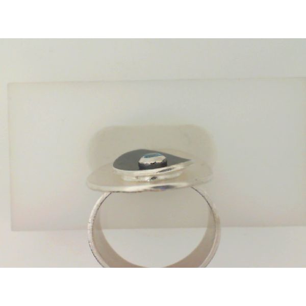 Handcrafted Blue Topaz Ring Image 2 Vandenbergs Fine Jewellery Winnipeg, MB