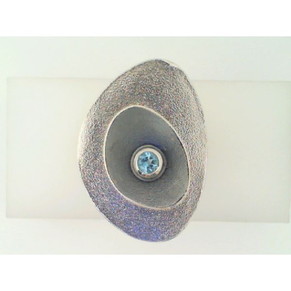 Handcrafted Blue Topaz Ring Vandenbergs Fine Jewellery Winnipeg, MB