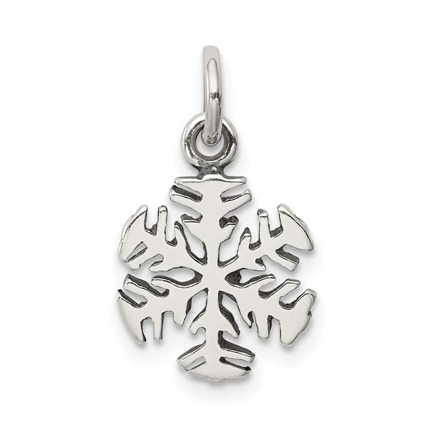 Sterling Silver Snowflake Charm Vandenbergs Fine Jewellery Winnipeg, MB