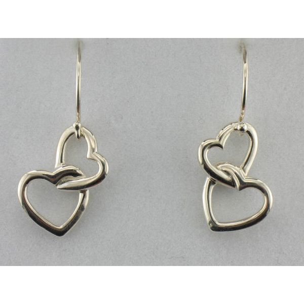 Interlocking Heart Earrings Vandenbergs Fine Jewellery Winnipeg, MB