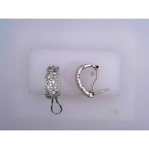 Sterling Silver CZ Earrings Vandenbergs Fine Jewellery Winnipeg, MB