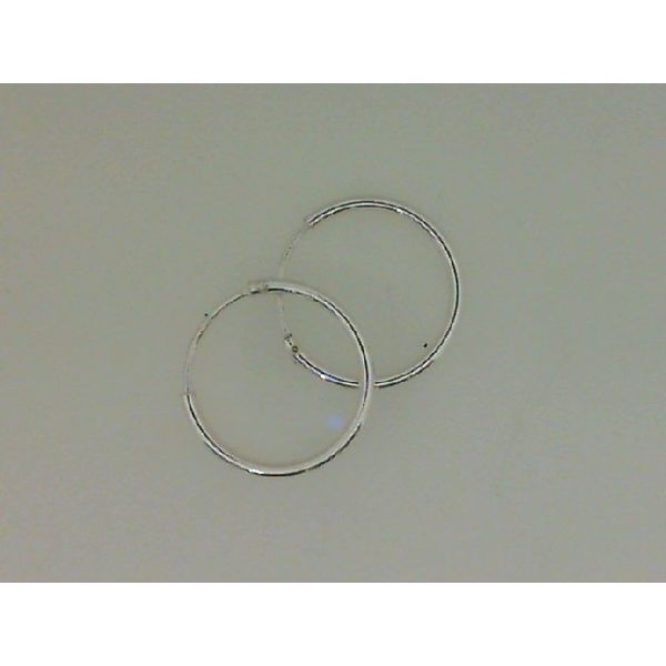 Small Sterling Silver Hoops Vandenbergs Fine Jewellery Winnipeg, MB