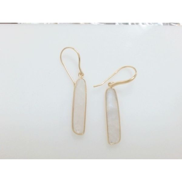 Rainbow Moonstone Drop Earrings Vandenbergs Fine Jewellery Winnipeg, MB