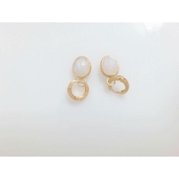 Rainbow Moonstone Earrings Vandenbergs Fine Jewellery Winnipeg, MB