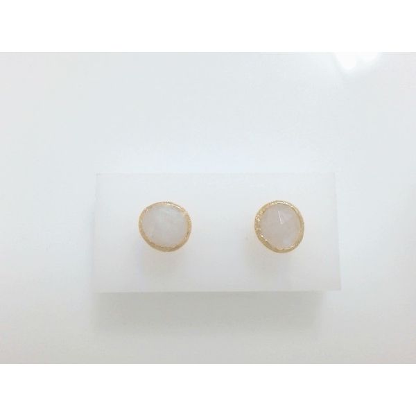 Rainbow Moonstone Studs Vandenbergs Fine Jewellery Winnipeg, MB