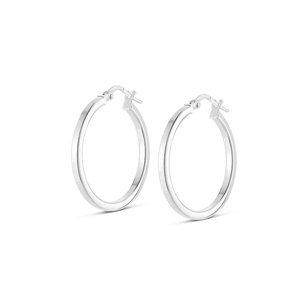 Small Sterling Silver hoops Vandenbergs Fine Jewellery Winnipeg, MB