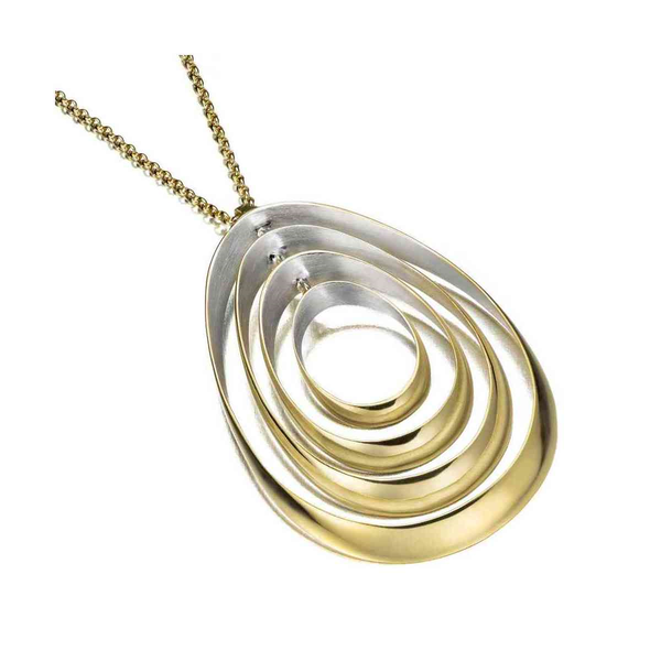 Two-Tone Multi-Hoop Necklace Vandenbergs Fine Jewellery Winnipeg, MB