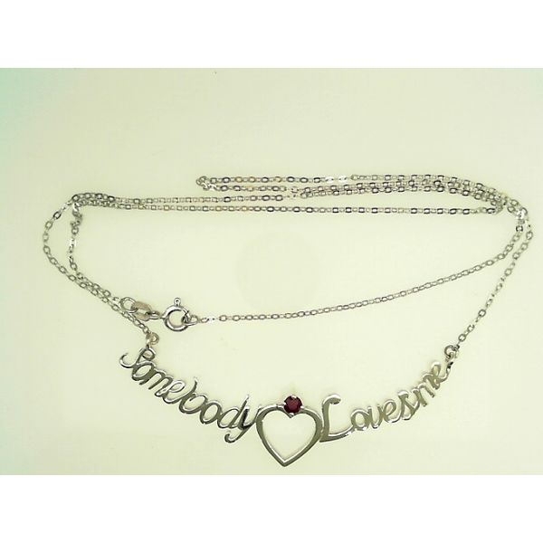 "Somebody Loves Me" Ruby Necklace Vandenbergs Fine Jewellery Winnipeg, MB