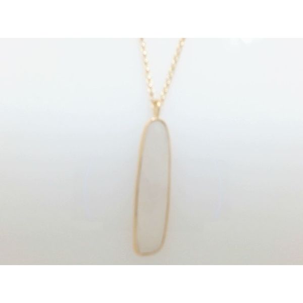 Rainbow Moonstone Drop Necklace Vandenbergs Fine Jewellery Winnipeg, MB