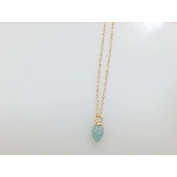 Amazonite Pendulum Necklace Vandenbergs Fine Jewellery Winnipeg, MB