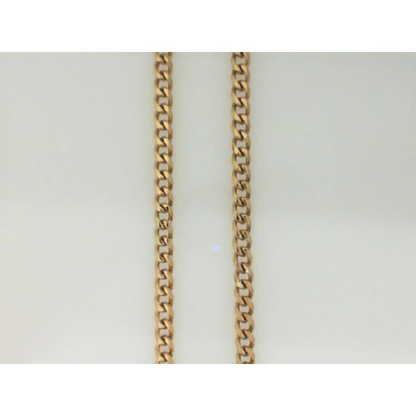 18" Gold Plated Curb Chain Vandenbergs Fine Jewellery Winnipeg, MB