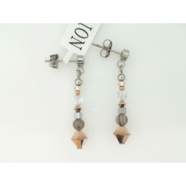 Amulet Bead Drop Earrings Vandenbergs Fine Jewellery Winnipeg, MB