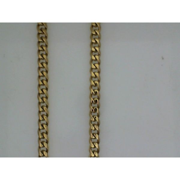 22" Gold Plated Curb Chain Vandenbergs Fine Jewellery Winnipeg, MB