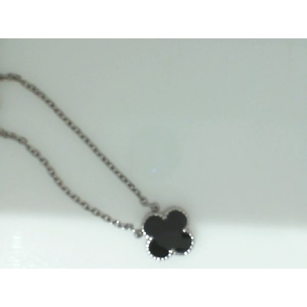 Two-Sided Clover Necklace Image 2 Vandenbergs Fine Jewellery Winnipeg, MB