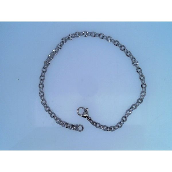 Stainless Steel Sparkle Chain Anklet Vandenbergs Fine Jewellery Winnipeg, MB