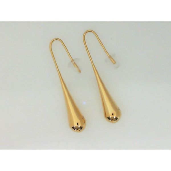 Gold Plated Drop Earrings Vandenbergs Fine Jewellery Winnipeg, MB