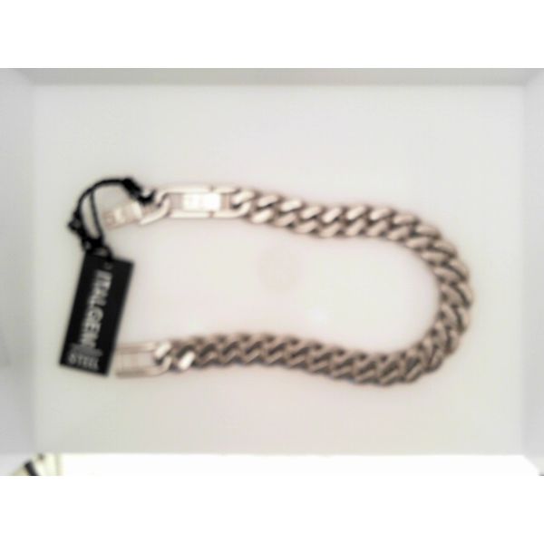 Stainless Steel Curb Chain Bracelet Vandenbergs Fine Jewellery Winnipeg, MB