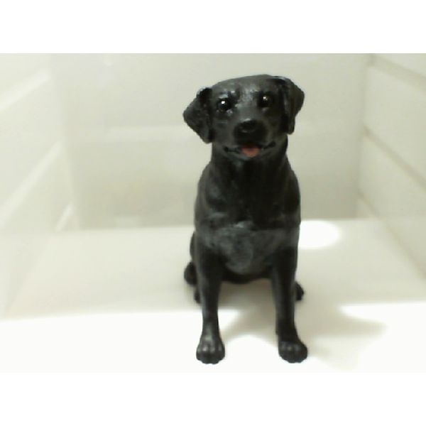 Mini Black Labrador Retriever Sculpture Vandenbergs Fine Jewellery Winnipeg, MB