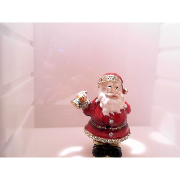 "Santa Bells" Crystal Trinket Box Vandenbergs Fine Jewellery Winnipeg, MB