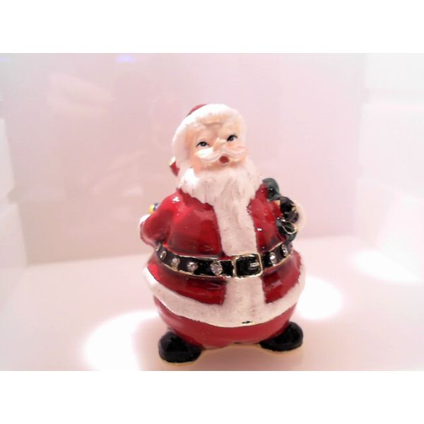 "High Spirited Santa" Trinket Box Vandenbergs Fine Jewellery Winnipeg, MB