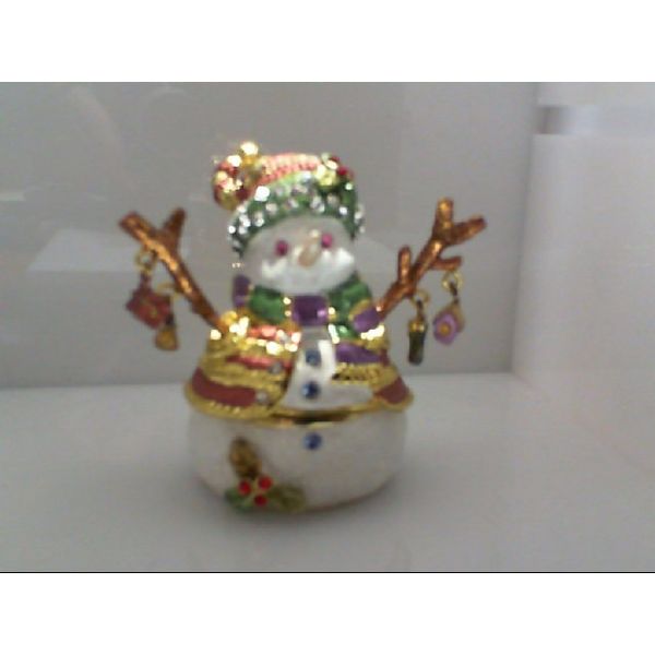 "Dapper Mr. Snowman" Trinket Box  Vandenbergs Fine Jewellery Winnipeg, MB
