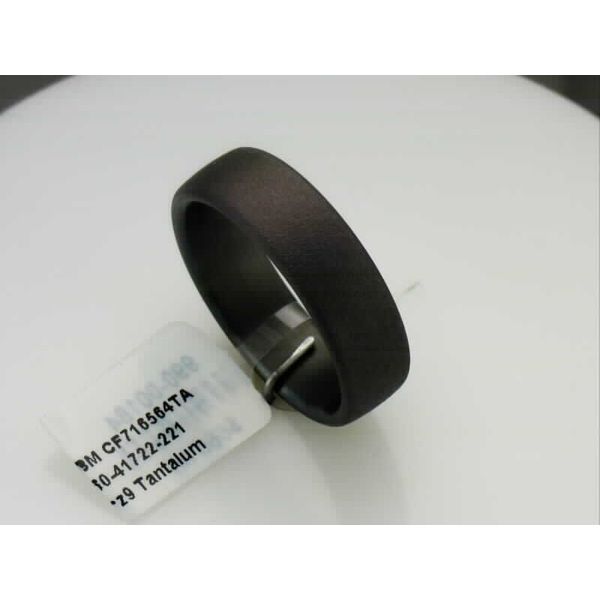 Brushed Tantalum Wedding Band Vandenbergs Fine Jewellery Winnipeg, MB