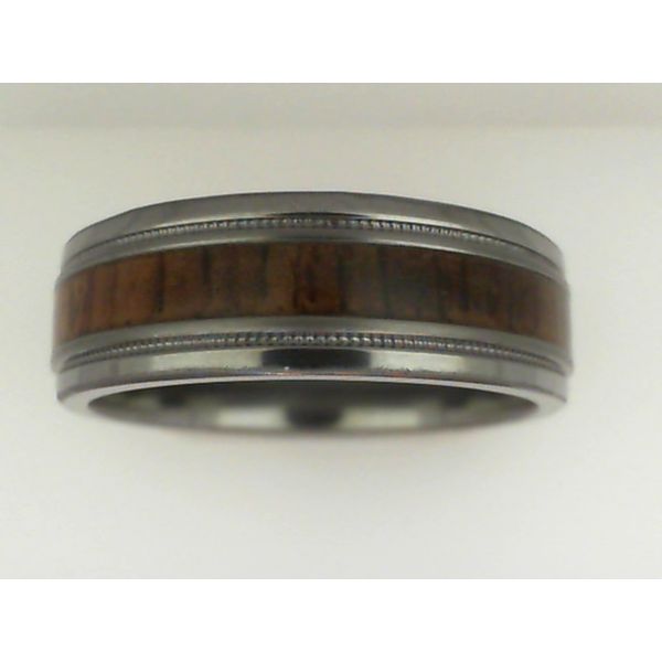 Tantalum & Cocobolo Wood Wedding Band Vandenbergs Fine Jewellery Winnipeg, MB