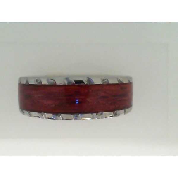 Wood Inlay Serinium Band Vandenbergs Fine Jewellery Winnipeg, MB