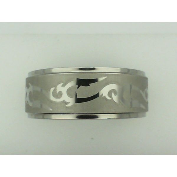 Thorn Engraved Serinium Wedding Band Vandenbergs Fine Jewellery Winnipeg, MB