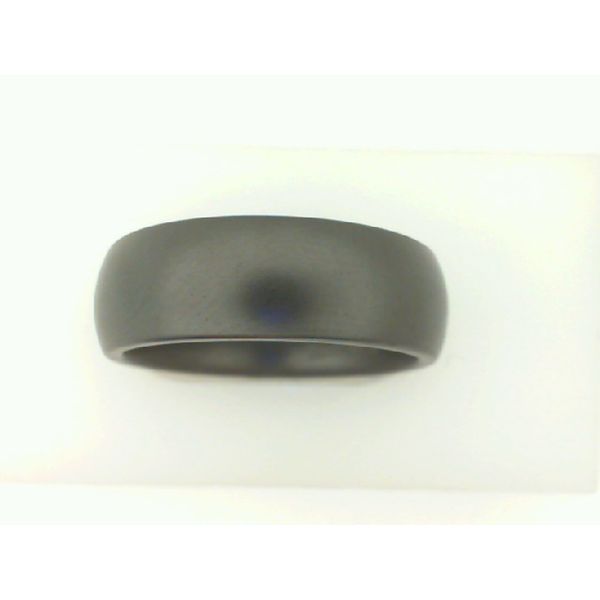 7mm Matte Black Zirconium Band Vandenbergs Fine Jewellery Winnipeg, MB