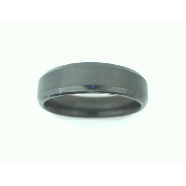 Black Zirconium Wedding Band Vandenbergs Fine Jewellery Winnipeg, MB