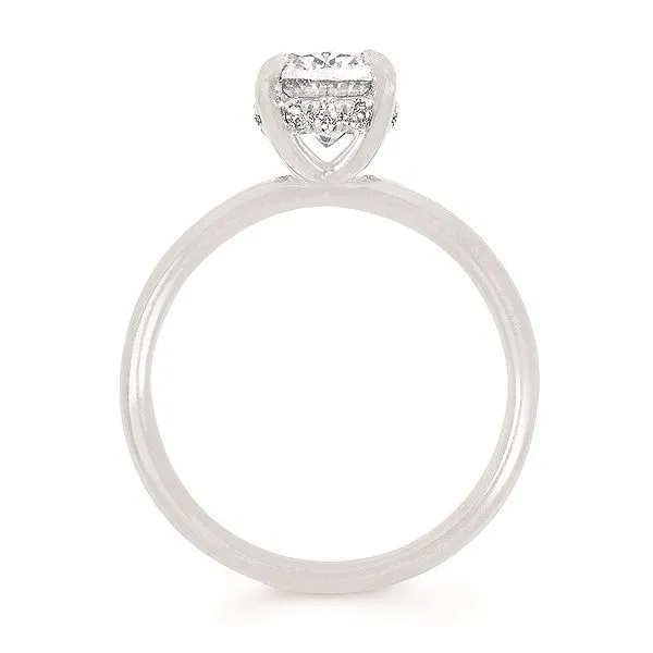 Lab and Natural Diamond Engagement Ring Image 2 Van Horn Jewelers Owego, NY