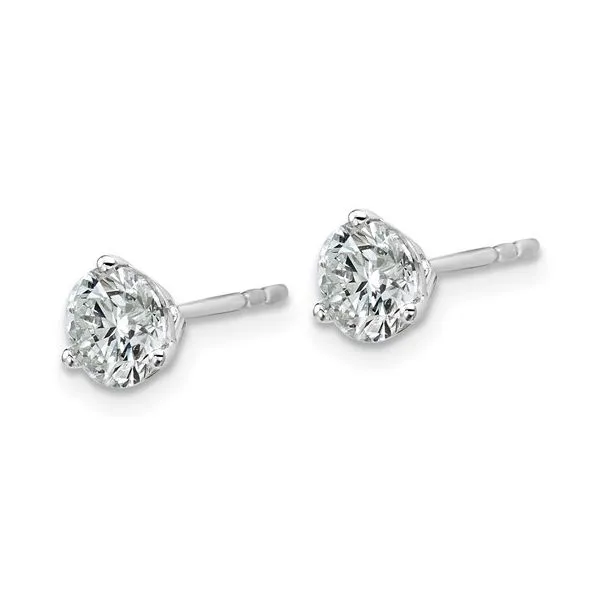 Lab Grown Diamond Earrings Image 2 Van Horn Jewelers Owego, NY