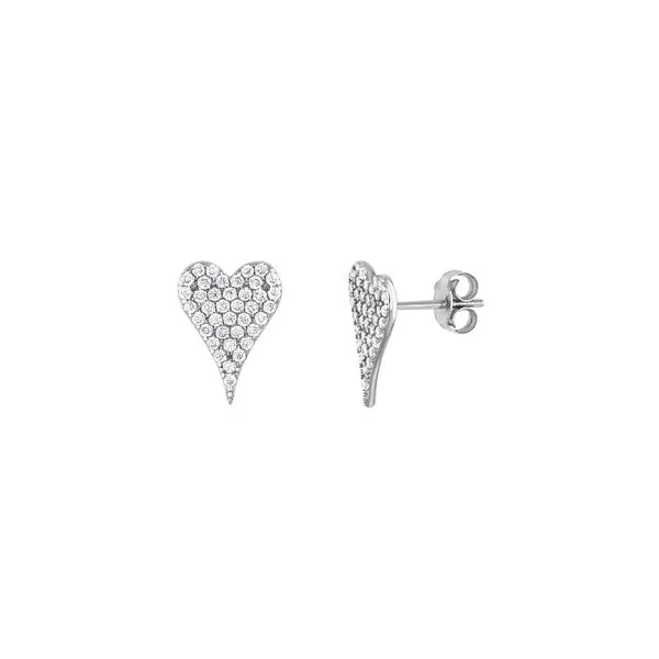 SS Earrings with Stones Van Horn Jewelers Owego, NY