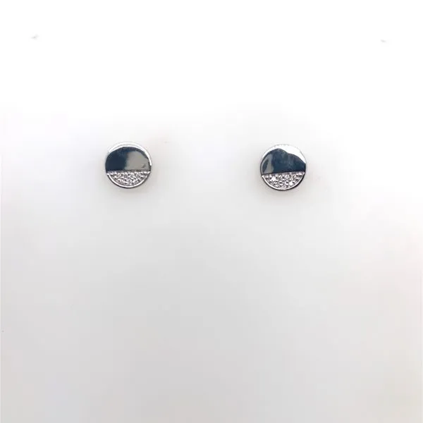 SS Earrings with Stones Van Horn Jewelers Owego, NY