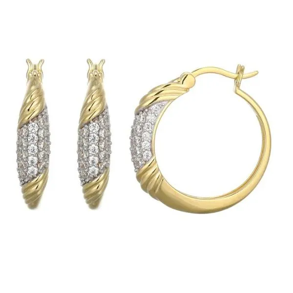 SS Earrings with Stones Van Horn Jewelers Owego, NY