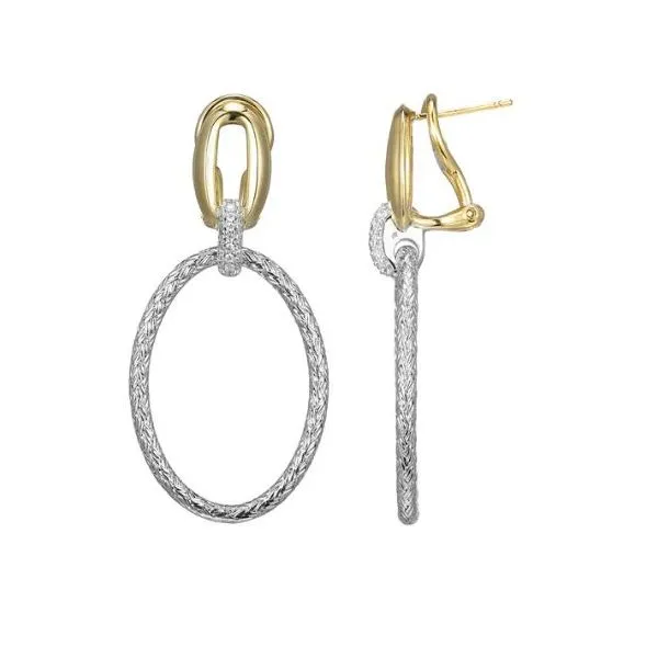 SS Earrings with Stones Van Horn Jewelers Owego, NY
